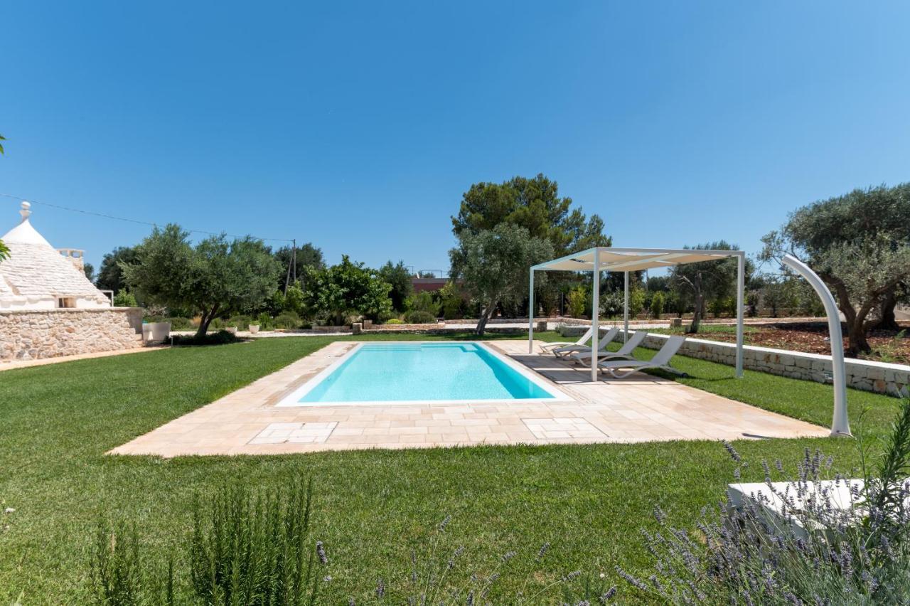 Trullo Zese Con Piscina Privata Villa San Michele Salentino Buitenkant foto