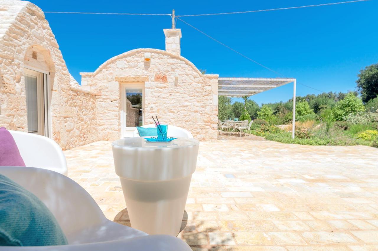Trullo Zese Con Piscina Privata Villa San Michele Salentino Buitenkant foto