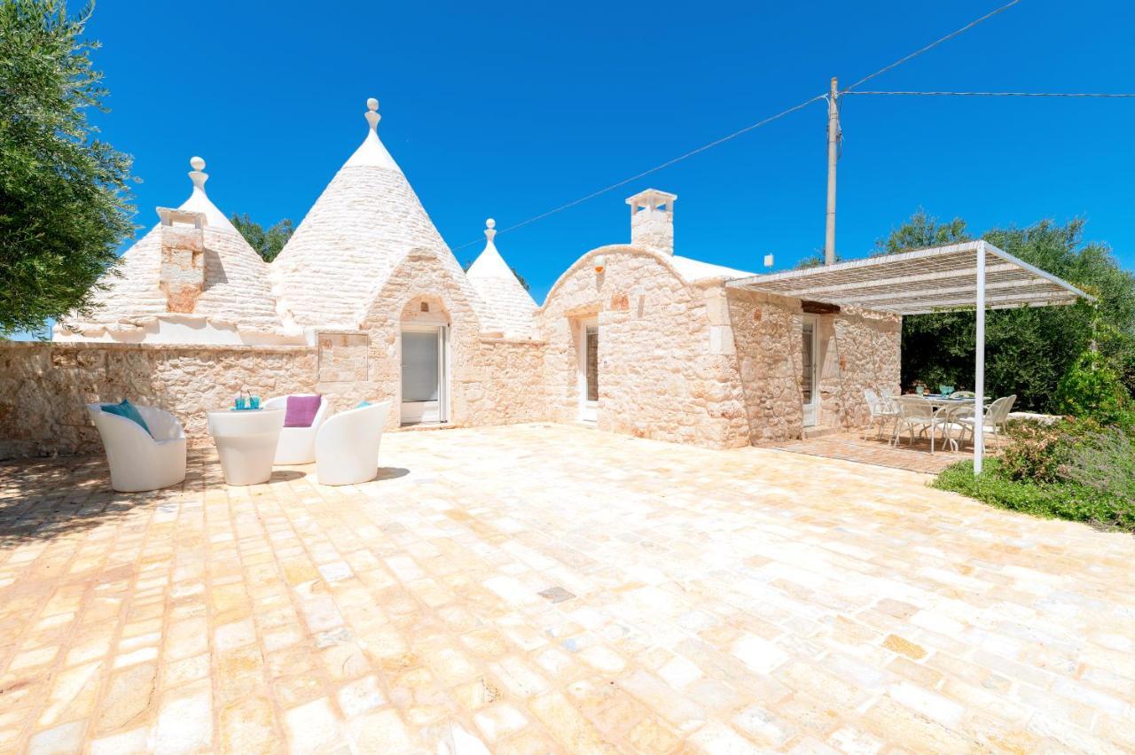 Trullo Zese Con Piscina Privata Villa San Michele Salentino Buitenkant foto