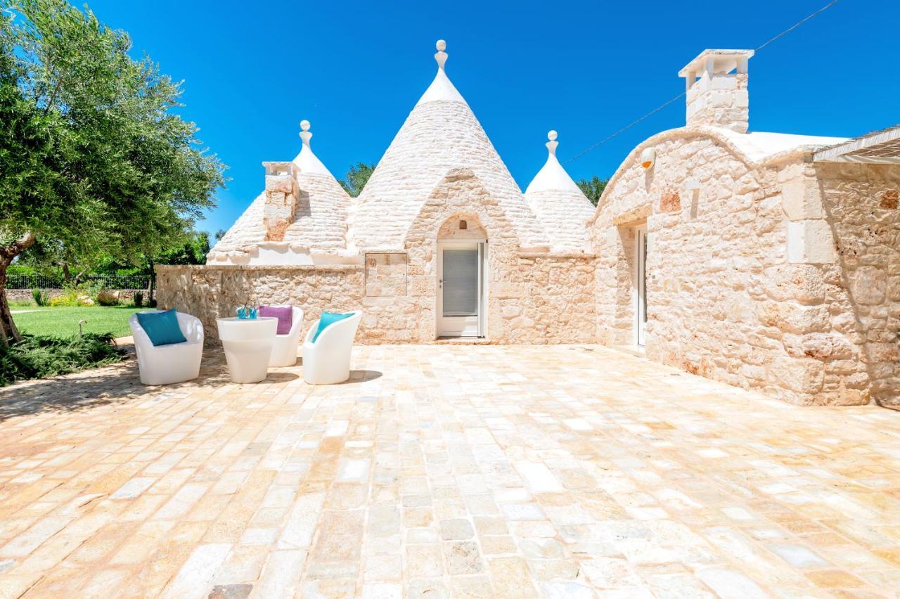 Trullo Zese Con Piscina Privata Villa San Michele Salentino Buitenkant foto