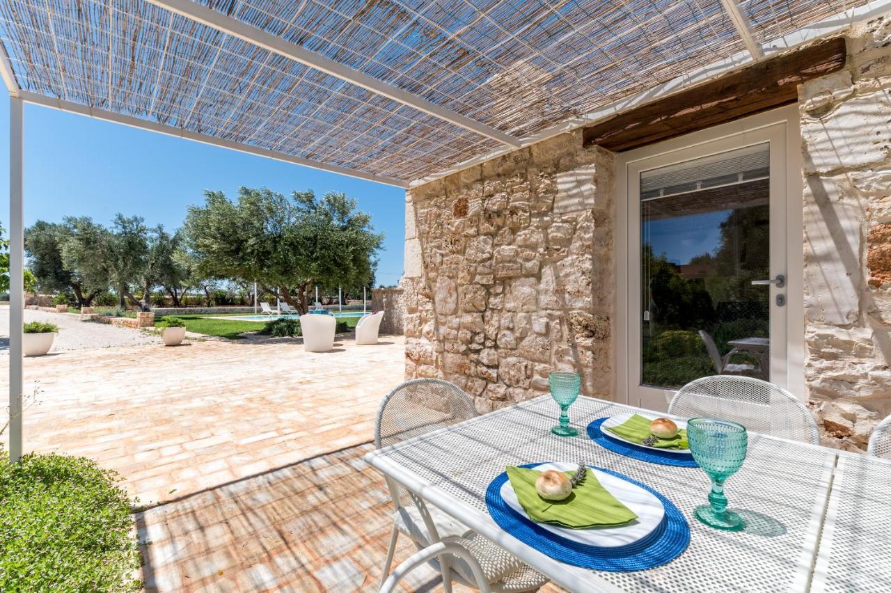 Trullo Zese Con Piscina Privata Villa San Michele Salentino Buitenkant foto