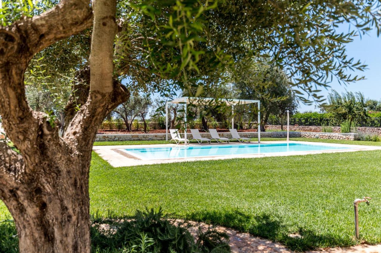 Trullo Zese Con Piscina Privata Villa San Michele Salentino Buitenkant foto