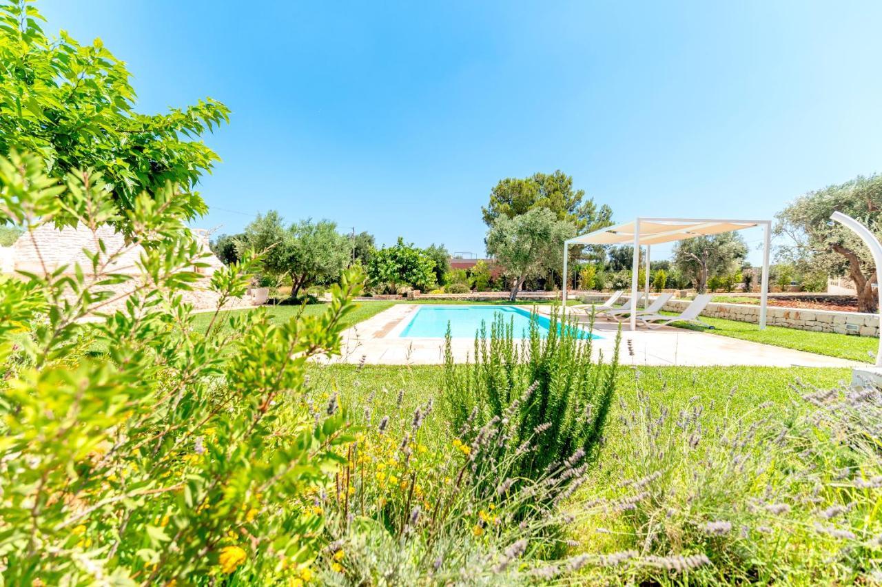 Trullo Zese Con Piscina Privata Villa San Michele Salentino Buitenkant foto