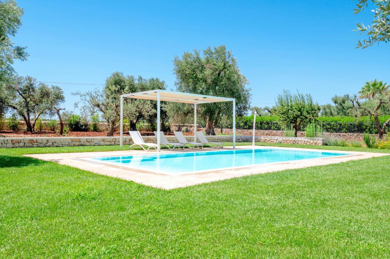 Trullo Zese Con Piscina Privata Villa San Michele Salentino Buitenkant foto