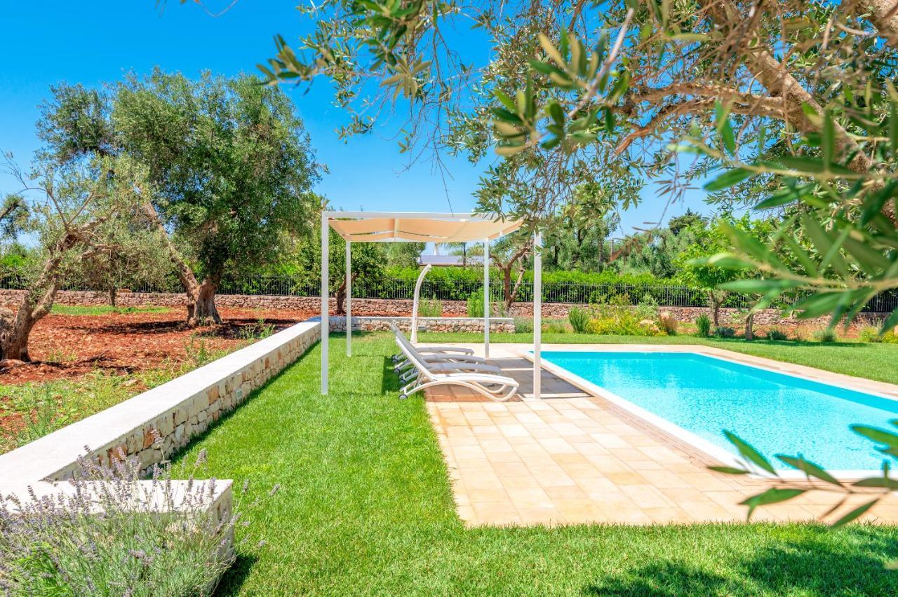 Trullo Zese Con Piscina Privata Villa San Michele Salentino Buitenkant foto