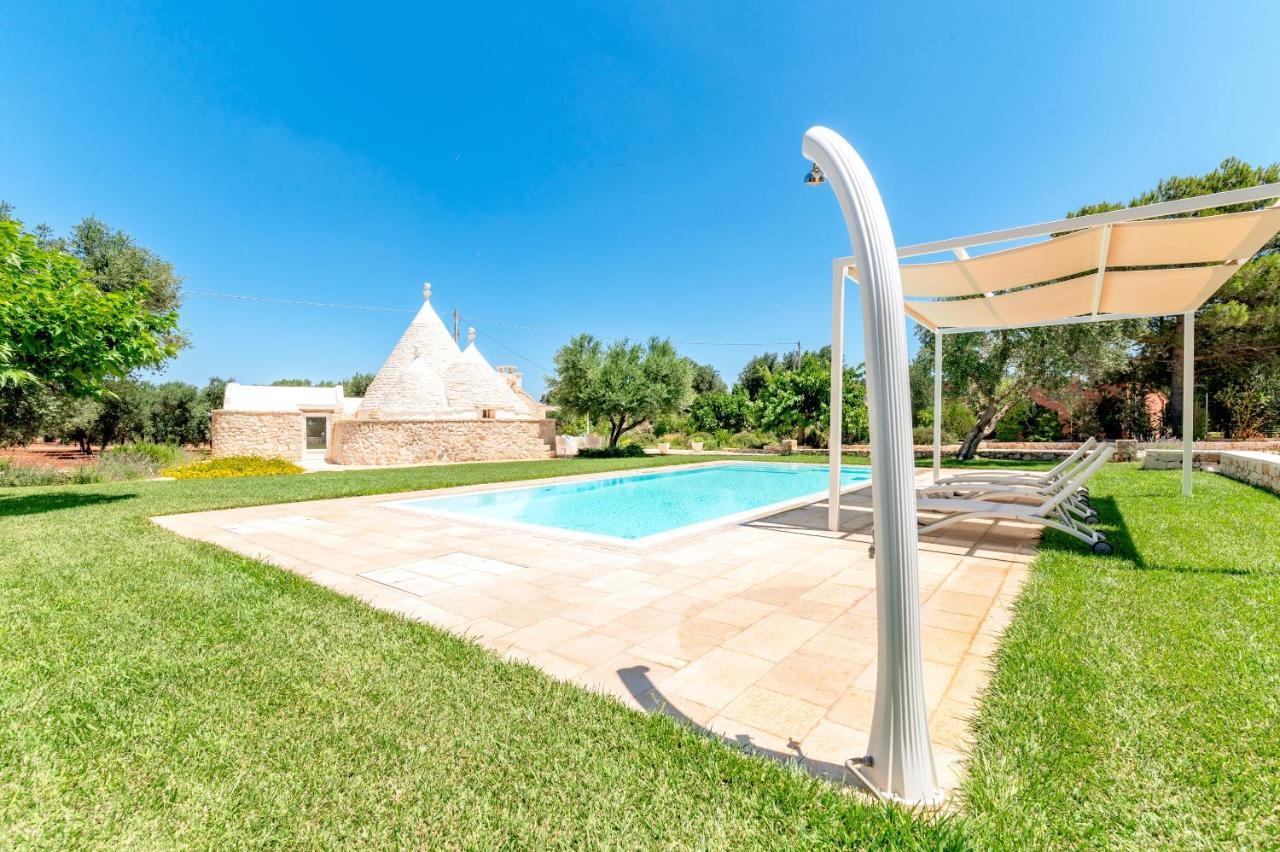 Trullo Zese Con Piscina Privata Villa San Michele Salentino Buitenkant foto