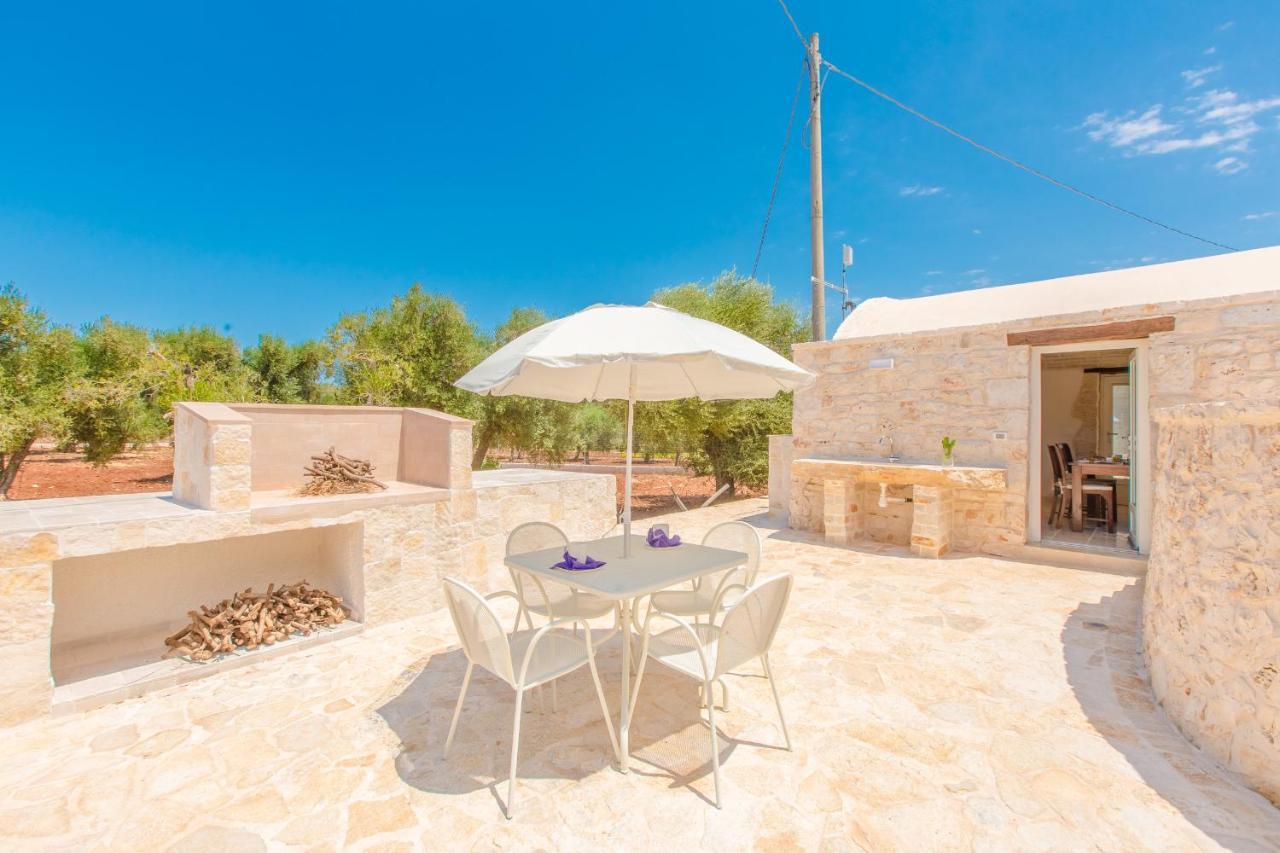 Trullo Zese Con Piscina Privata Villa San Michele Salentino Buitenkant foto