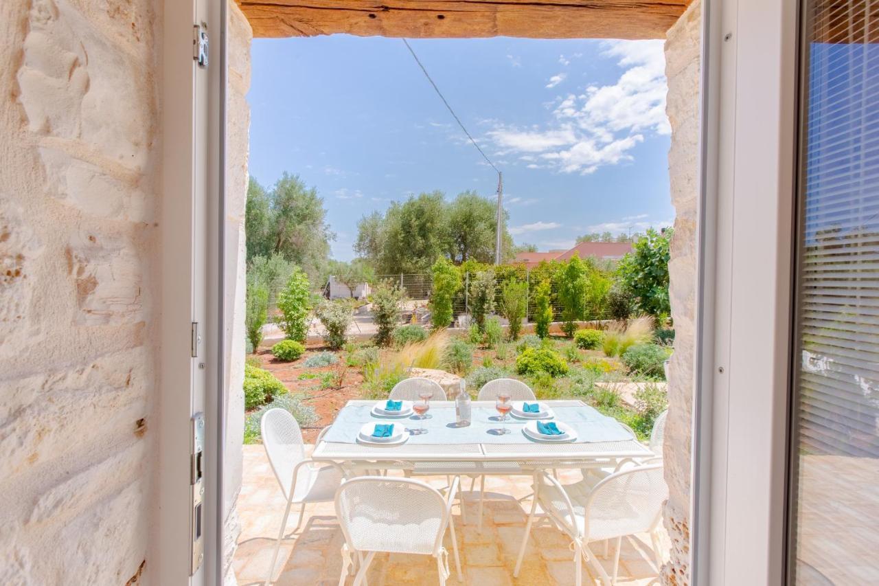Trullo Zese Con Piscina Privata Villa San Michele Salentino Buitenkant foto